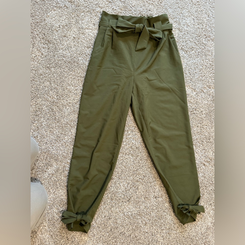 Olive Green Women's Pants